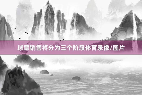 球票销售将分为三个阶段体育录像/图片
