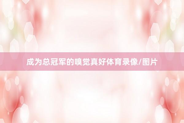 成为总冠军的嗅觉真好体育录像/图片