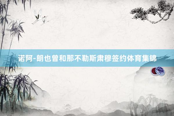 诺阿-朗也曾和那不勒斯肃穆签约体育集锦