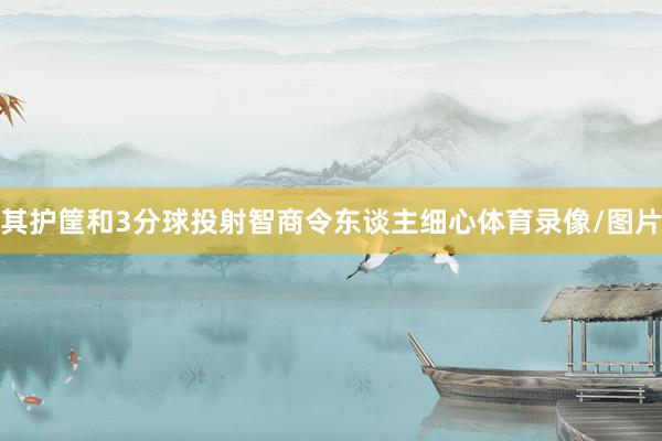 其护筐和3分球投射智商令东谈主细心体育录像/图片