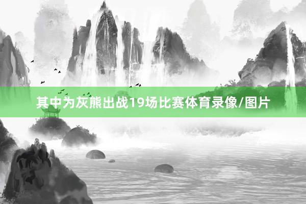其中为灰熊出战19场比赛体育录像/图片