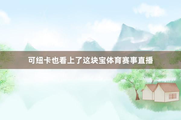 可纽卡也看上了这块宝体育赛事直播
