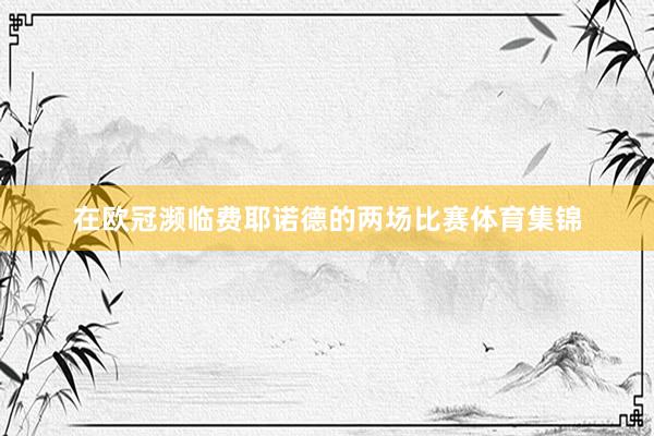 在欧冠濒临费耶诺德的两场比赛体育集锦