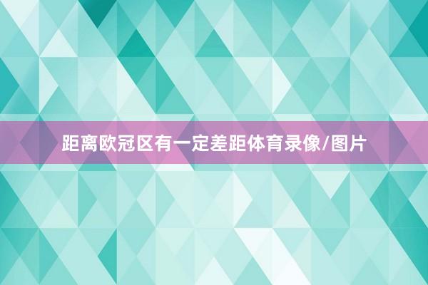 距离欧冠区有一定差距体育录像/图片