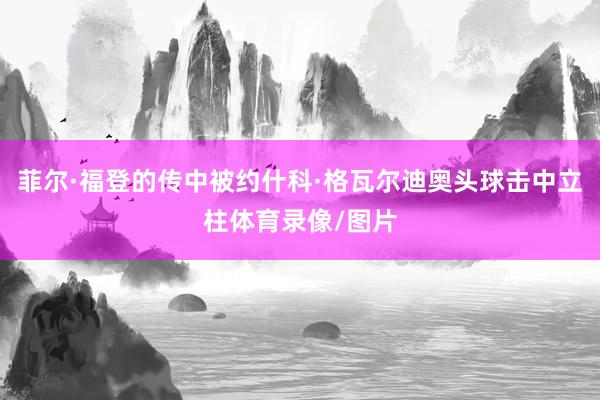 菲尔·福登的传中被约什科·格瓦尔迪奥头球击中立柱体育录像/图片